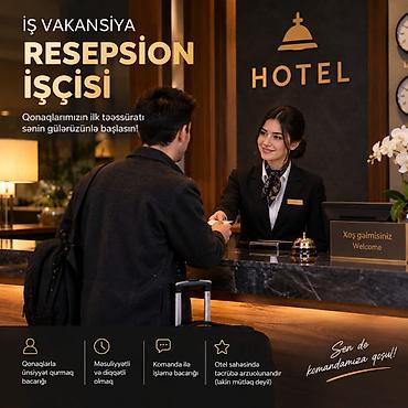 Hostes, qeydiyyatçı tələb olunur lalafo.az -da Hostes, qeydiyyatçı tələb olunur