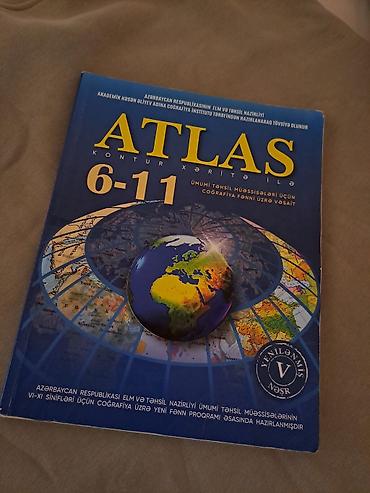 sintezator satılır: Məhsul: “Atlas – Kontur Xəritə ilə, 6–11” (yenilənmiş nəşr) coğrafiya — 1
