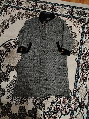 qadin ust geyimləri: Palto, 2XL, rəng - Boz — 1