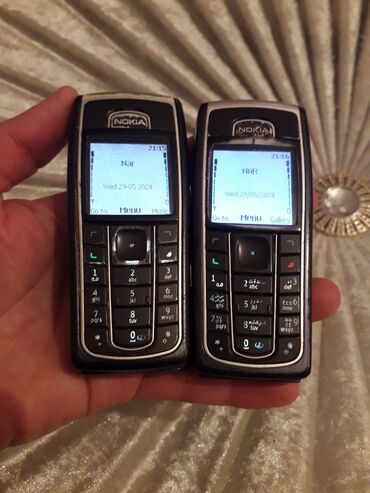 nokia 225 dual sim: Nokia 6220 Classic, < 2 GB Memory Capacity, rəng - Qara, Düyməli