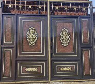 Həyət darvazaları: Salam qiymetler 650manatdan başlayır.Darvazalar rusiya i̇stehsalı olan — 38