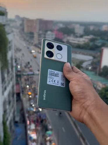 sma tunar: Infinix Note 40 Pro, 256 GB, rəng - Yaşıl, Sensor