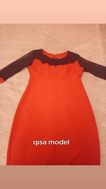 Şəxsi əşyalar: Qısa model qadın donu - Rəng: narıncı-göy/qaraya çalan kontrast - — 1
