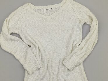 białe luźne t shirty: Sweter, SinSay, XS (EU 34), condition - Very good
