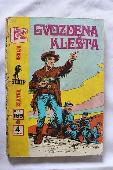 lampe za lovce: ZLATNA SERIJA 169, ZS 169, TEKS, TEX GVOZDENA KLEŠTA | Zlatna Serija — 1