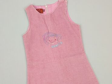 biała sukienka letnia midi: Dress, 5.10.15, 2-3 years, 92-98 cm, condition - Good