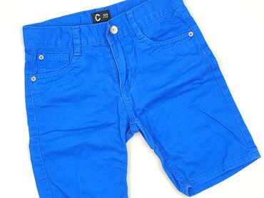 czerwone spodnie z wysokim stanem: Shorts, Cubus, 8 years, 128, condition - Perfect