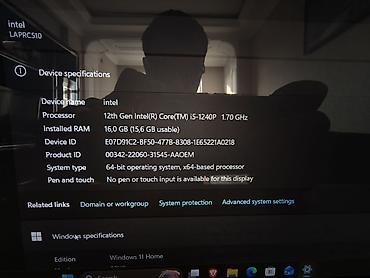 intel core i5: Səliqəli istifadə olunmuş, premium dizayna malik Intel NUC noutbuku — 4