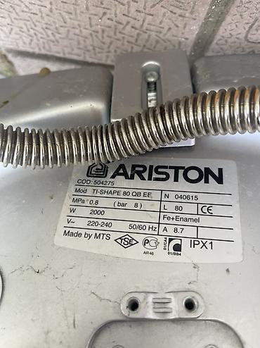 ariston su qızdırıcı: Ariston su qızdırıcısı – TI-SHAPE 80 QB EE - Həcmi: 80 litr - Güc — 2