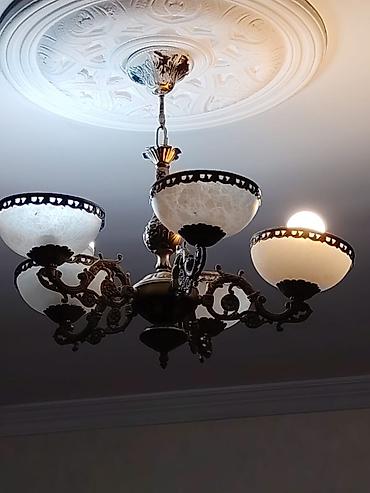 çiraq: Çılçıraq, 5 lampa, Metal — 3