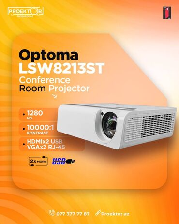 Kompüter, noutbuk və planşetlər: Yeni Qısa fokuslu Proyektor Ödənişli çatdırılma