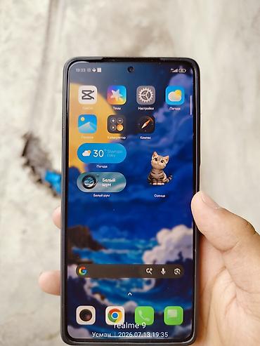 dvd rv: Redmi, Redmi Note 13 Pro, Б/у, 256 ГБ, цвет - Черный, 1 SIM, 2 SIM — 2