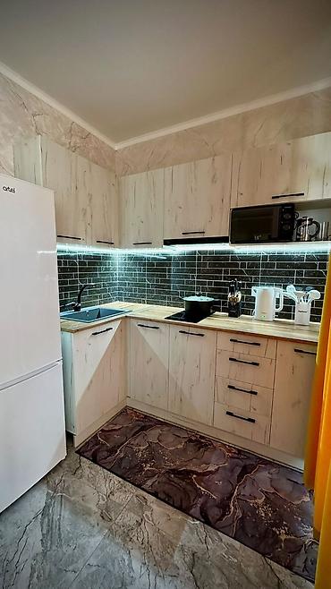 алтын казык ж м: 2 комнаты, 47 м², 2 этаж, Евроремонт — 6
