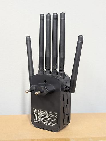 интернет усилитель: Wi‑Fi репитер/AP Двухдиапазонный усилитель сигнала Wi‑Fi с шестью — 2