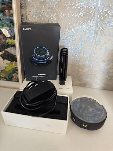 Оборудование для салонов красоты: Тату-набор MAST: роторная ручка + блок питания Halo Power Состав: - — 3