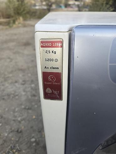 6 в 1: Стиральная машина Hotpoint-Ariston Aqualtis AQXXD 129 H. 6000 сом — 2