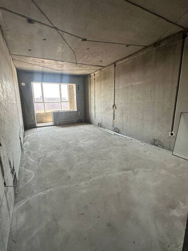 квартиры в районе бишкек парк: 1 комната, 54 м², Элитка, 9 этаж, ПСО (под самоотделку)