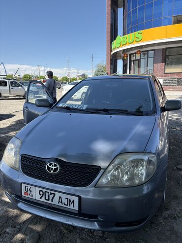 синяя toyota: Toyota Corolla: 2003 г., 1.8 л, Механика, Бензин, Седан