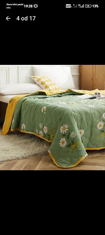 Ćebad i pokrivači: Prekrivači za krevet – lagani, prošiveni - Dizajn: moderni printovi – — 4