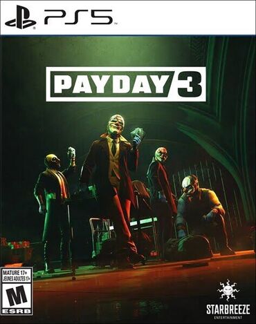 PlayStation үчүн оюндар: PAYDAY 3 для PlayStation 5 - Официальное издание для платформы PS5. -