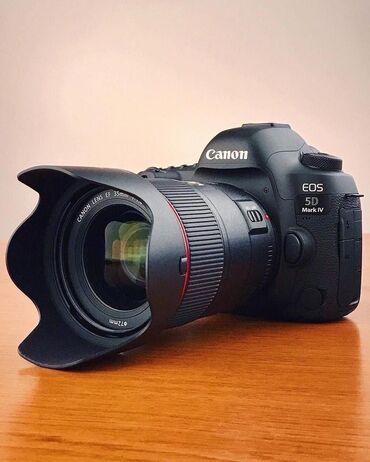 i pod: Canon 5D Mark IV body 24-105 I versiya 50mm 1.8 Grip 4 batareka