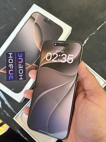 планшет huawei matepad 11: IPhone 16 Pro Max, Новый, 256 ГБ, Matte Gold, Коробка, 96 % — 1