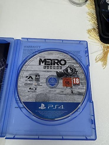 metro 2033: PS4 oyun diski: Metro Exodus - Platforma: PlayStation 4 (Blu‑ray — 2
