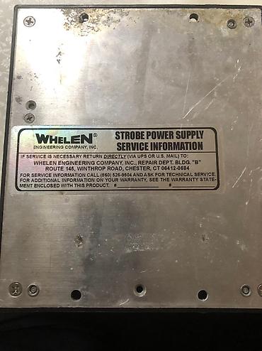 cmp 30hx: Whelen Model CSP690 90 ват 6 лампочек Made in U.S.A Блок питания 90 — 5