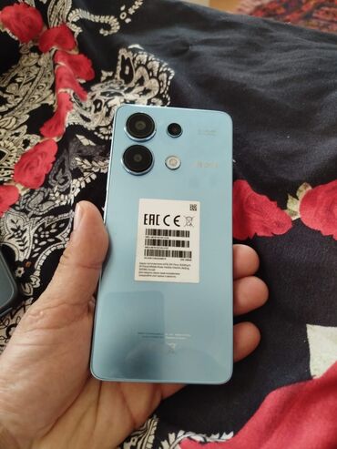 tələfon: Xiaomi Redmi Note 13, 256 GB, rəng - Mavi, 
 Sensor, İki sim kartlı, Face ID