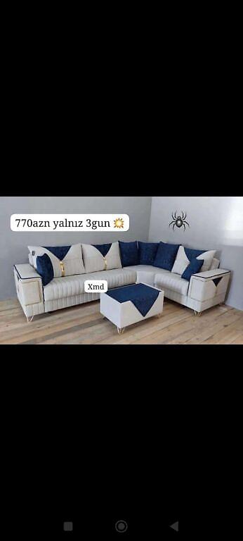 uşaq divanı: Künc divan, Yeni, Açılan, Bazalı — 1