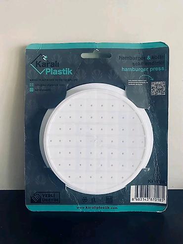ceo set: Preša za hamburgere i ćevapčiće – Karali Plastik - Alat za brzo i — 1