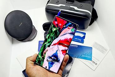 Samsung: Samsung Note 10 Plus, Б/у, 512 ГБ, цвет - Синий, 1 SIM, 2 SIM, eSIM — 5