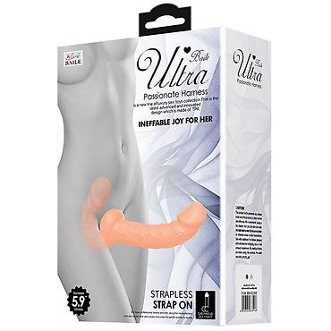 Страпон анатомический «Ultra Passionate Harness», цвет телесный