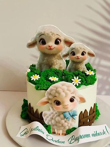 Qida məhsulları: QurbAn bayramna ozel tortlar ad gunleri toy nisan tortlari klosu 15 m — 2