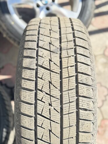 Колеса в сборе: Колеса в сборе 255 / 55 / R 18, Зима, Б/у, Комплект, Легкий коммерческий транспорт (C/LT), Литые, отверстий - 5