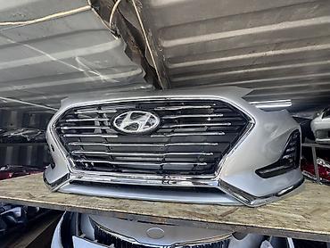 211 mers: Решетка радиатора с передним бампером для Hyundai (эмблема Hyundai — 1