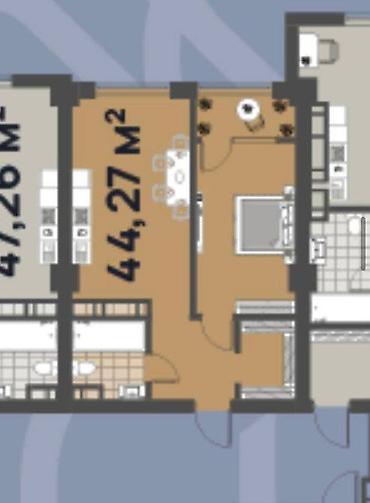 Продажа квартир: 2 комнаты, 85 м², Элитка, 10 этаж, ПСО (под самоотделку) — 3