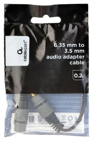 Tehnički kablovi: Audio adapter kabl Cablexpert 6.35 mm (muški TRS) na 3.5 mm (ženski — 2