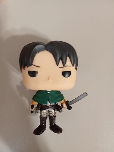 Искусство и коллекционирование: Фигурка Funko Pop в стиле аниме «Атака титанов» — персонаж Леви (Levi — 1