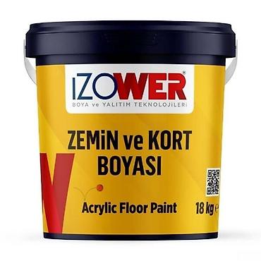 ucuz su: Akril Döşəmə və parket üçün boya, Izower, 18 kq, Suya davamlı — 1