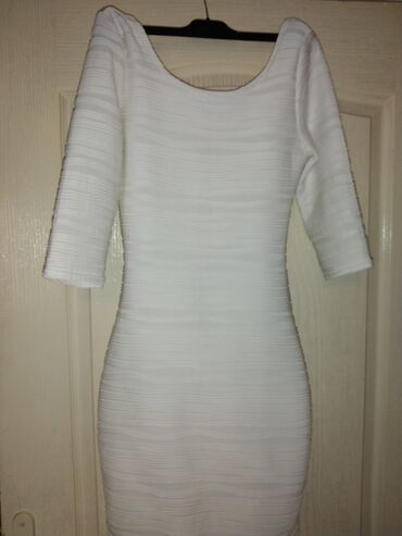 sandale sa masnom: Zara M (EU 38), color - White, Other style, Other sleeves