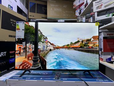Телевизоры: 4K телевизор Hisense 43A6BG Основные характеристики Тип телевизор — 25