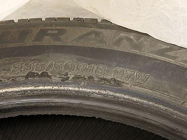 385 55: Шины 235 / 35 / R 18, Лето, Б/у, Комплект, Легковые, Япония, Bridgestone — 2