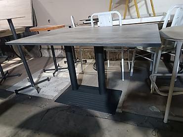 kafe mebel: Düz masa, Açılmayan, Teksturalı laminat — 1