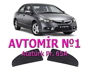 Аксессуары и тюнинг: Honda Civic 2008 üçün yan pərdələr. 🚙🚒 Ünvana və Bölgələrə ödənişli — 1