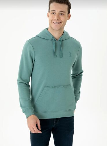 королевский боб для похудения оригинал: Svitşot, U.S. Polo Assn, M (EU 38), rəng - Yaşıl