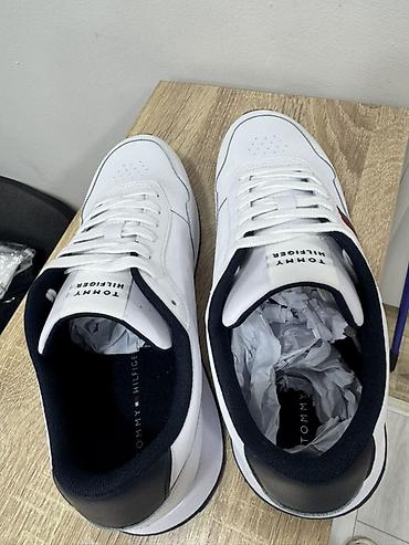 run: Мужские кроссовки, 42, Tommy Hilfiger, Новый, цвет - Белый, Самовывоз — 3