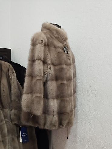 Шубы: Шуба, Норка, Короткая модель, M — 6