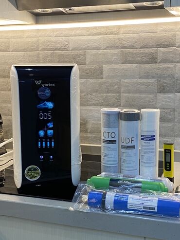 atlas su filteri: Wortex su təmizləmə sistemi – mətbəx üçün kompakt və müasir dizayn