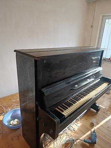 Piano, Akustik, İşlənmiş